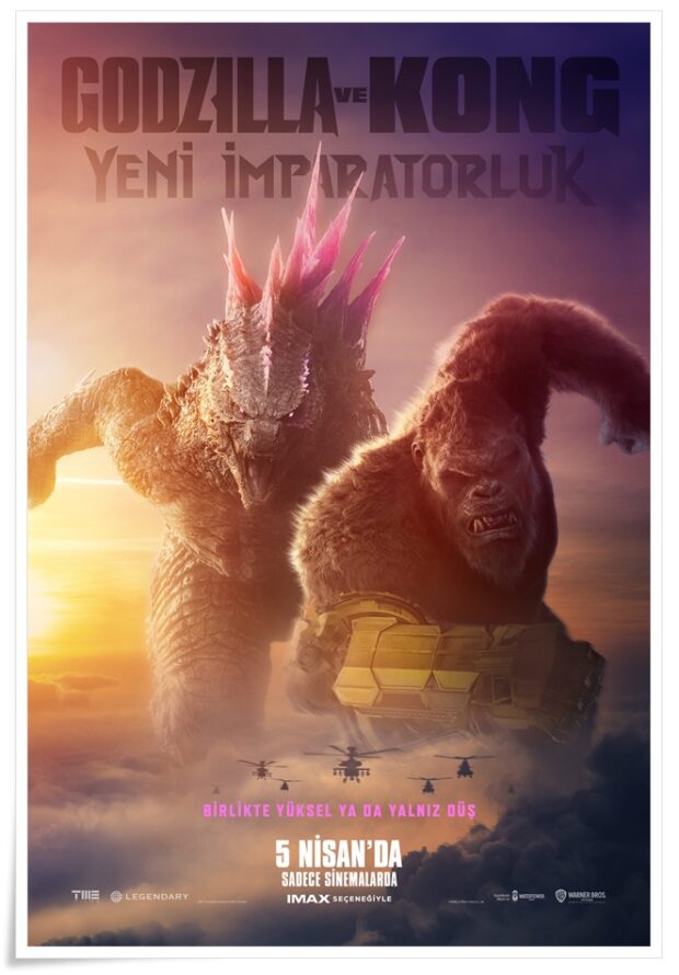 Godzilla ve Kong: Yeni İmparatorluk Filminin Yeni Fragmanı Yayınlandı 6 – Godzilla x Kong The New Empire 2024 poster