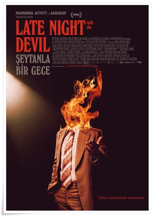 Late Night with the Devil / Şeytanla Bir Gece'nin Fragmanı Yayınlandı 3 – Late Night with the Devill Seytanla Bir Gece 2023 poster